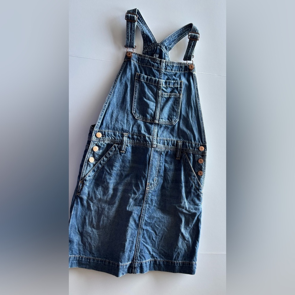 Gap Kids girls size XL denim overall dress
